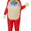 Adult Stimpy Inflatable Costume - The Ren And Stimpy Show