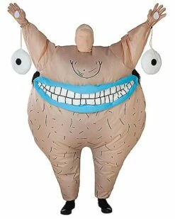Adult Krumm Inflatable Costume - Aaahh!!! Real Monsters -Spook & Style Shop 07475692 c