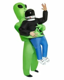 Adult Alien Pick Me Up Inflatable Costume -Spook & Style Shop 07491723 b