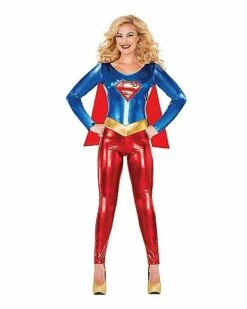 Adult Supergirl Catsuit Costume - DC Comics