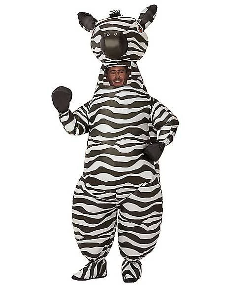 Adult Zebra Inflatable Costume 1 Adult Zebra Inflatable Costume