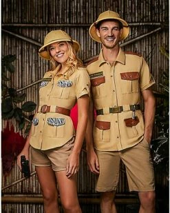 Adult Men's Zookeeper Plus Size Costume -Spook & Style Shop 07518327 d