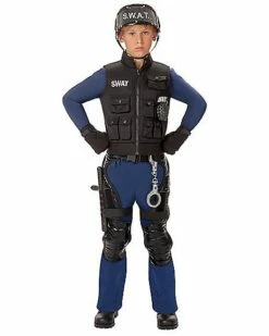 Kids SWAT Costume - The Signature Collection -Spook & Style Shop 07522261 b