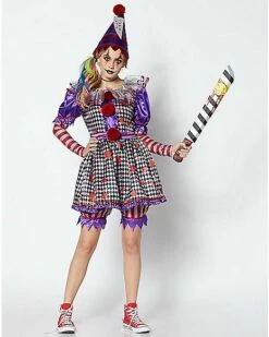 Adult Killer Clown Costume -Spook & Style Shop 07530603 a