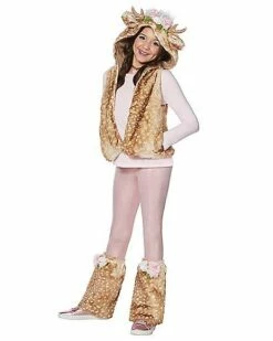 Kids Faux Fur Fawn Costume Kit