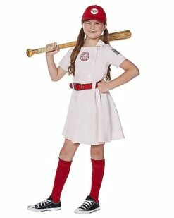 Kids Dottie Costume - A League Of Their Own