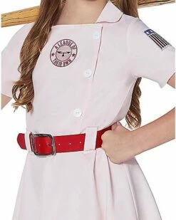Kids Dottie Costume - A League Of Their Own -Spook & Style Shop 07559842 c