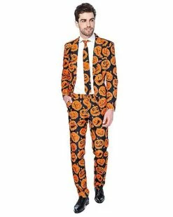Adult Spooky Pumpkin Suit