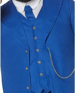 Adult Train Conductor Plus Size Costume -Spook & Style Shop 07574213 c