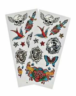 Punk Tattoos - 20 Pack -Spook & Style Shop 07595812 b