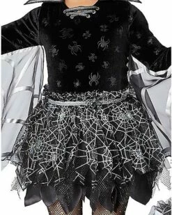 Toddler Spider Web Witch Costume -Spook & Style Shop 07618473 c