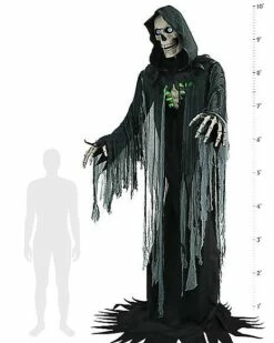 10 Ft Towering Reaper Animatronic - Decorations -Spook & Style Shop 07624182 f