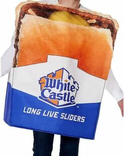 Adult Sliders Costume - White Castle -Spook & Style Shop 07630460 c