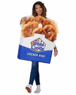 Adult Chicken Rings Costume - White Castle