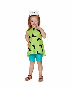 Toddler Pebbles Costume - The Flintstones